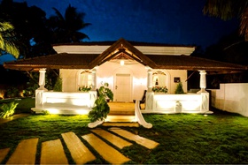 night view front door